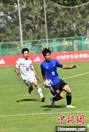 全国青少年校园足球联赛高中组在山东潍坊正式