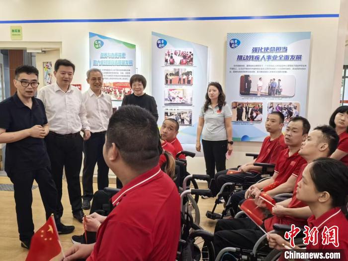 广州50人代表团出征巴黎残奥会 32名运动员备战多